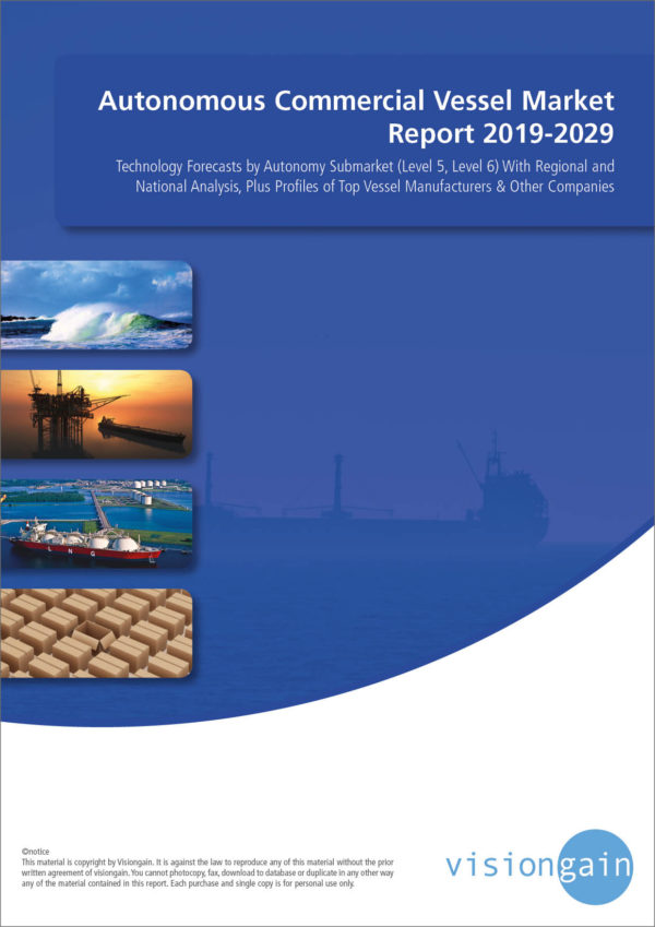 Autonomous Commercial Vessel Market Report 2019-2029
