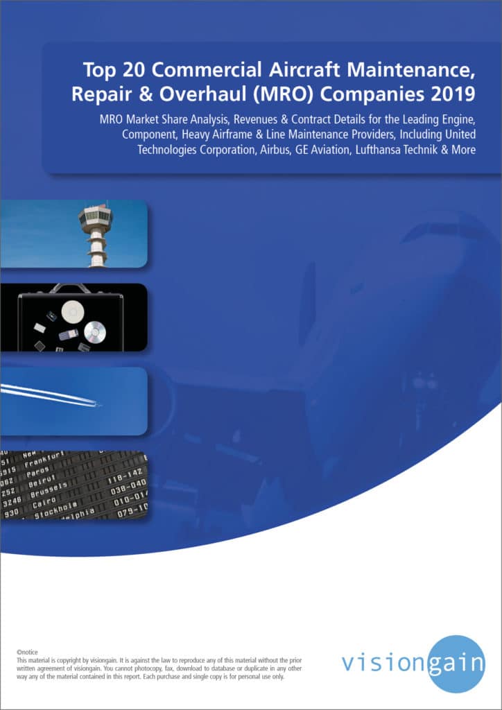 Top 20 Commercial Aircraft Maintenance, Repair & Overhaul (MRO