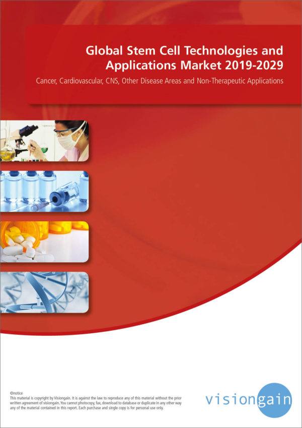 Global Stem Cell Technologies and Applications Market 2019-2029