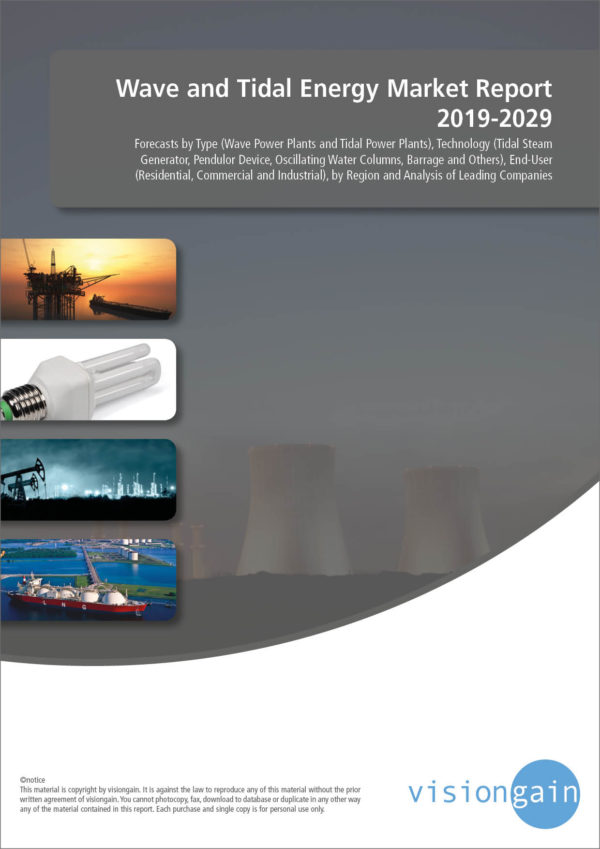 Wave and Tidal Energy Market Report 2019-2029