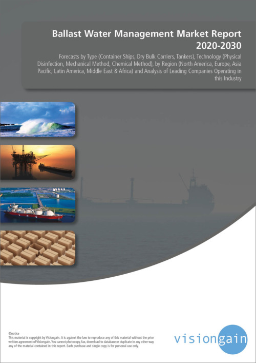 Ballast Water Management Market Report 2020-2030