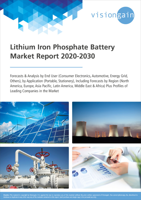 Cover Lithium Iron Phosphate Battery Market Report 2020 2030