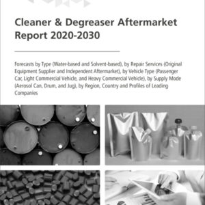 Cleaner & Degreaser Aftermarket Report 2020-2030