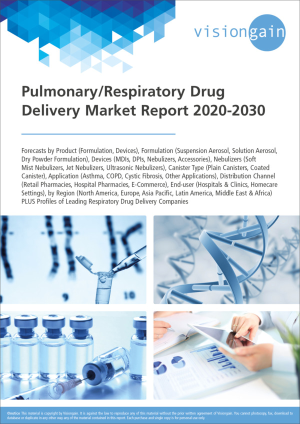 Pulmonary/Respiratory Drug Delivery Market Report 2020-2030
