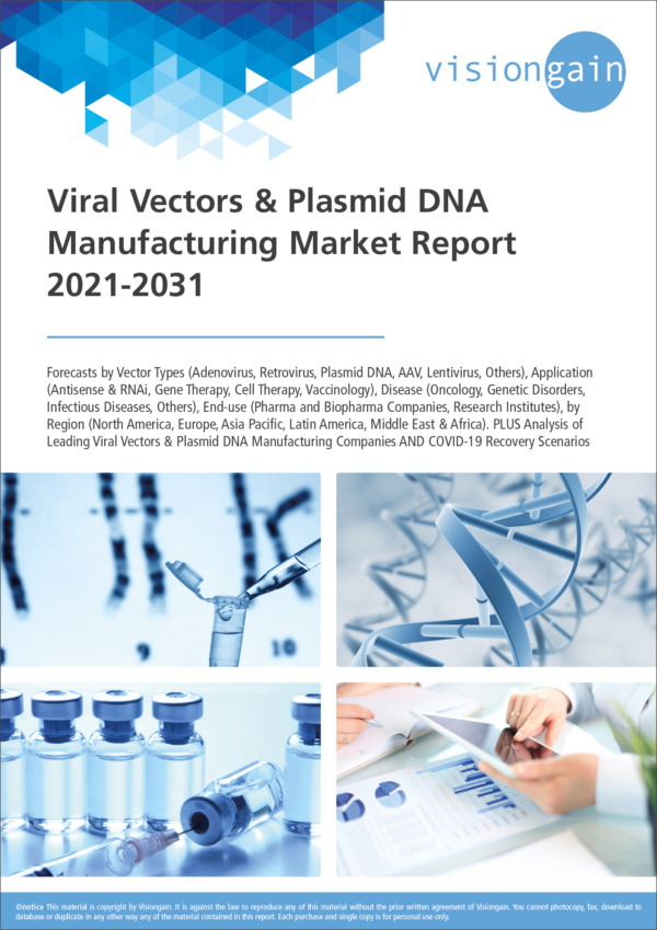 Viral Vectors & Plasmid DNA Manufacturing Market Report 2021-2031