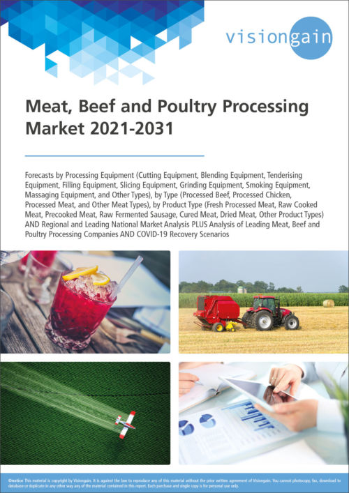 Meat, Beef and Poultry Processing Market 2021-2031