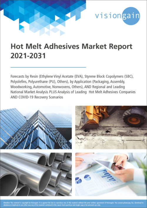 Hot Melt Adhesives Market Report 2021-2031