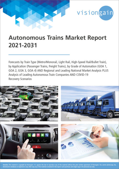 Autonomous Trains Market Report 2021-2031