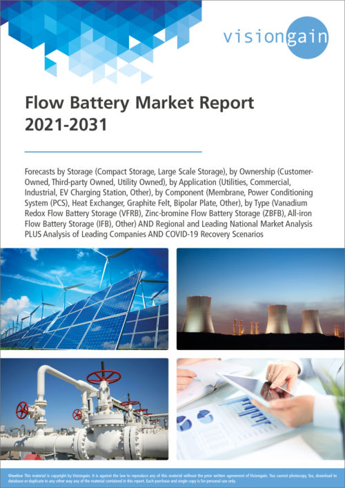 Flow Battery Market Report 2021-2031