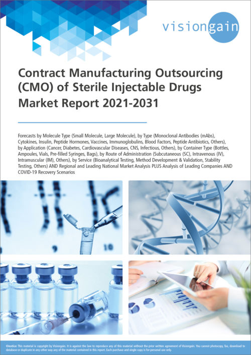 Contract Manufacturing Outsourcing (CMO) of Sterile Injectable Drugs Market Report 2021-2031