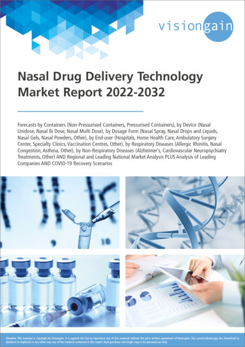 Nasal Drug Delivery Technology Market Report 2022-2032