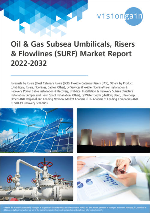 Oil & Gas Subsea Umbilicals, Risers & Flowlines (SURF) Market Report 2022-2032