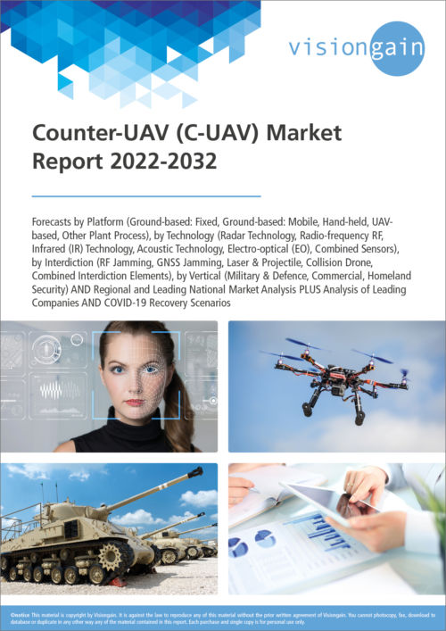 Counter-UAV (C-UAV) Market Report 2022-2032