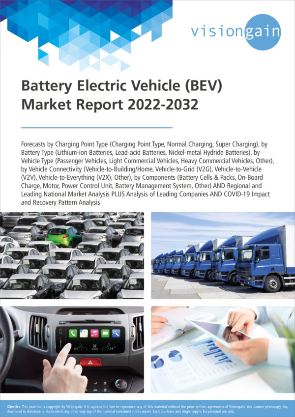 Battery Electric Vehicle (BEV) Market Report 2022-2032