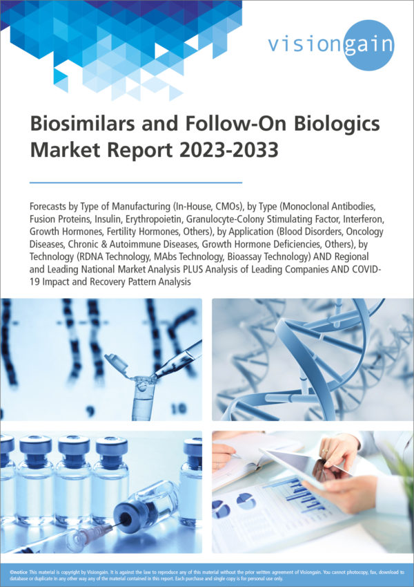 Biosimilars and Follow-On Biologics Market Report 2023-2033