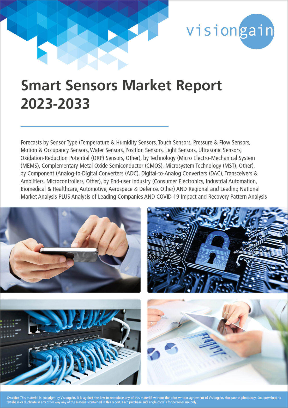 Smart Sensors Market Report 20232033 Visiongain