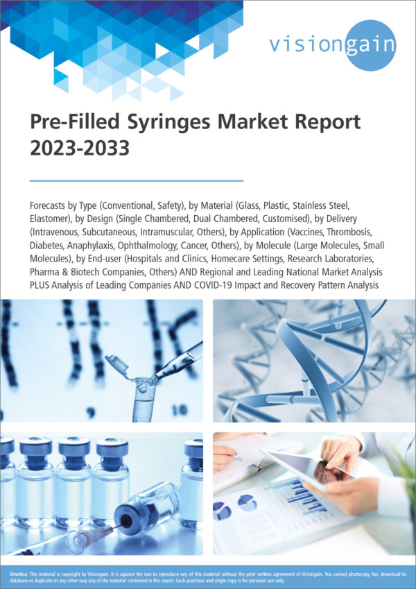 Pre-Filled Syringes Market Report 2023-2033