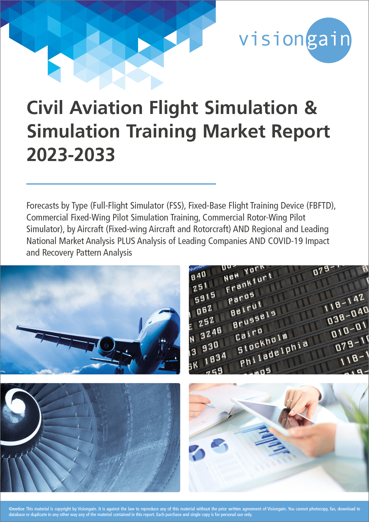 Civil Aviation Flight Simulation & Simulation Training Market Report 2023-2033
