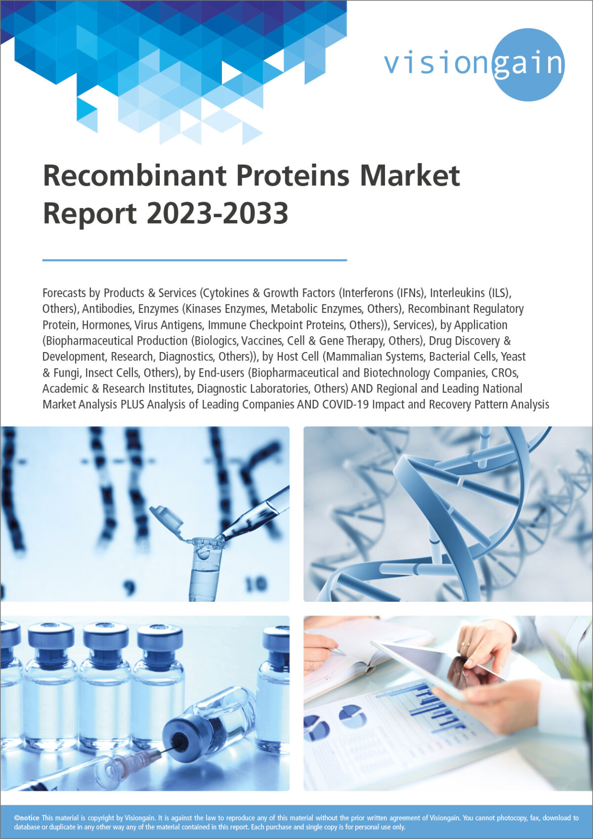 Proteins Market Report 20232033 Visiongain