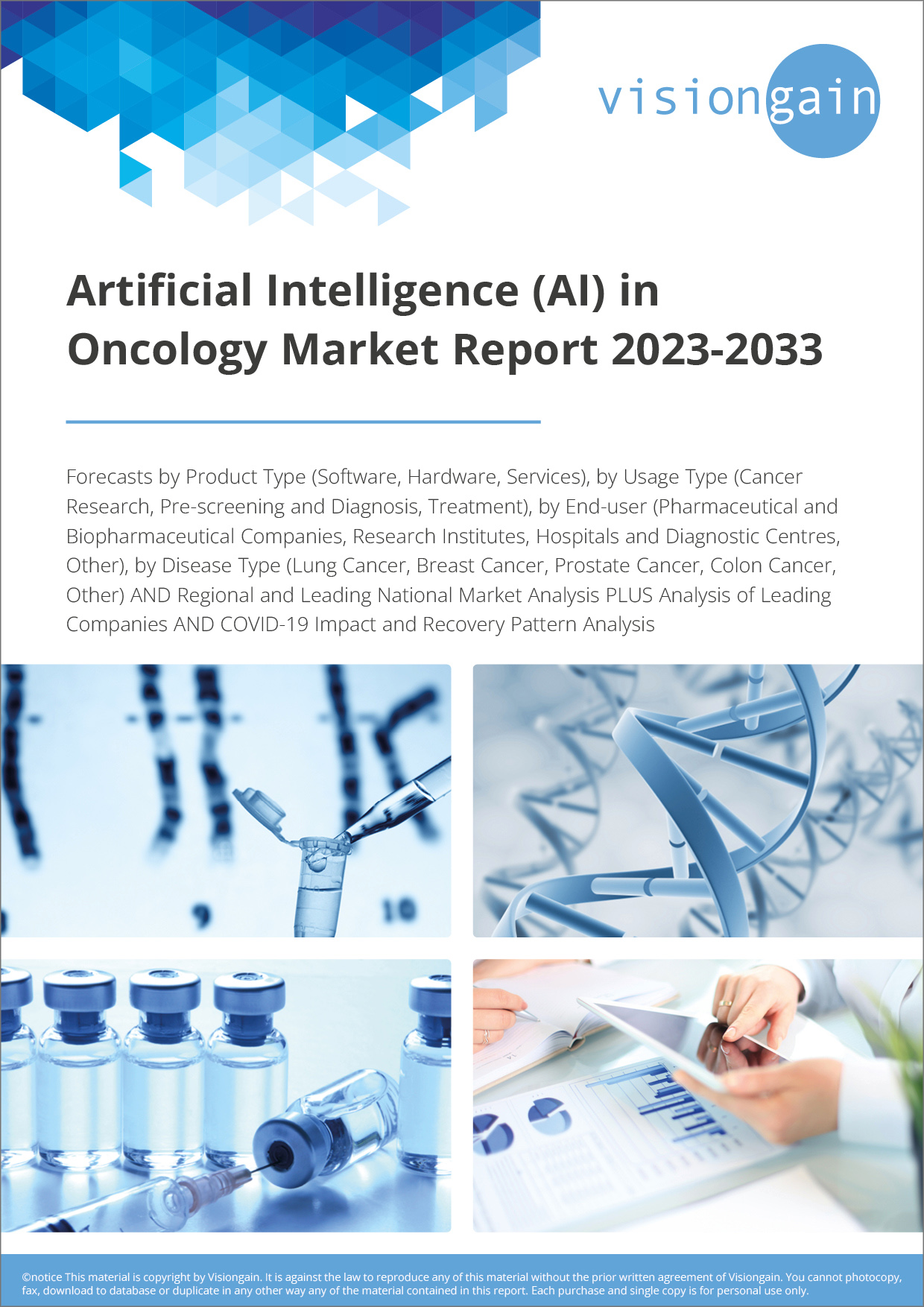 Artificial Intelligence (AI) in Oncology Market Report 2023-2033