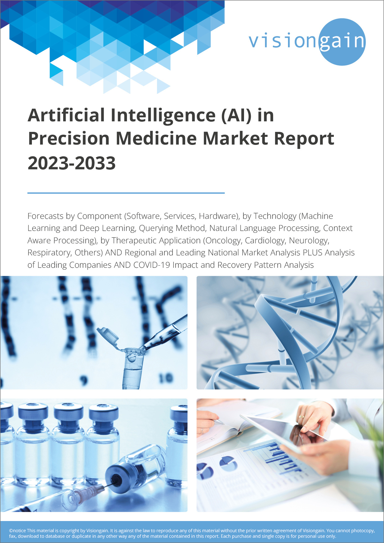 Artificial Intelligence (AI) in Precision Medicine Market Report 2023-2033