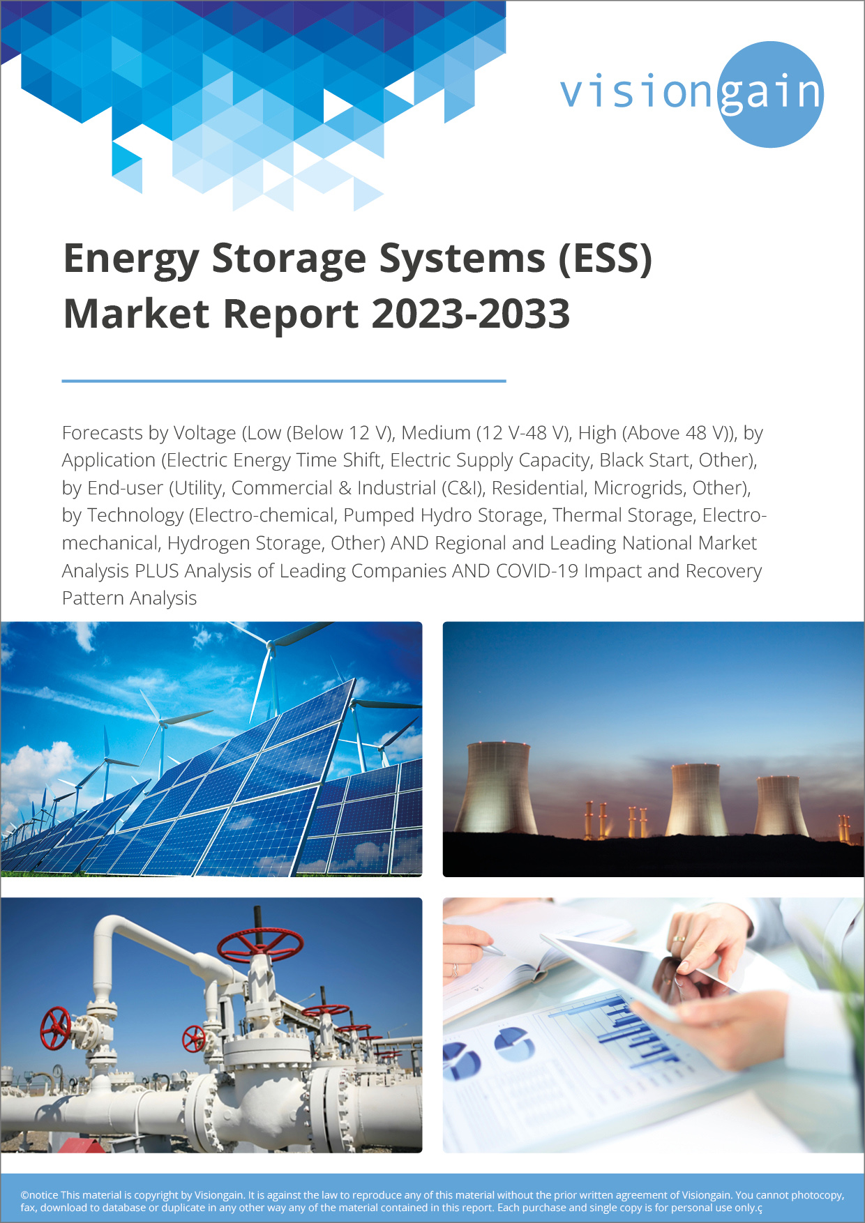 Energy Storage Systems (ESS) Market Report 2023-2033